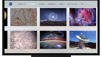 Aplicaţia NASA a ajuns şi pe Apple TV
