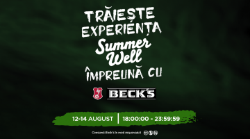 Trăiește experiența Summer Well împreună cu Beck’s